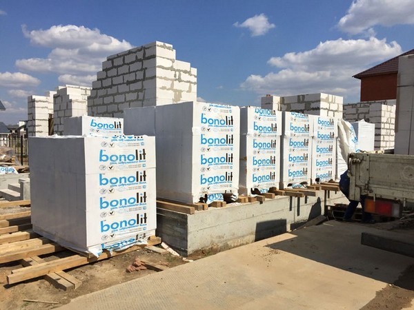 Газобетонные блоки Bonolit г. Малоярославец D400 B2,5 625х250х300